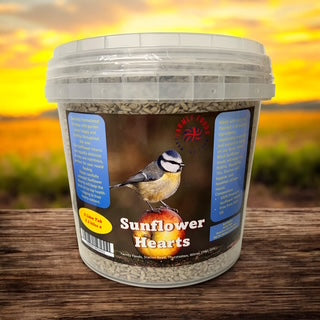 Wild Bird Seed Sunflower Hearts -5 Litre tub